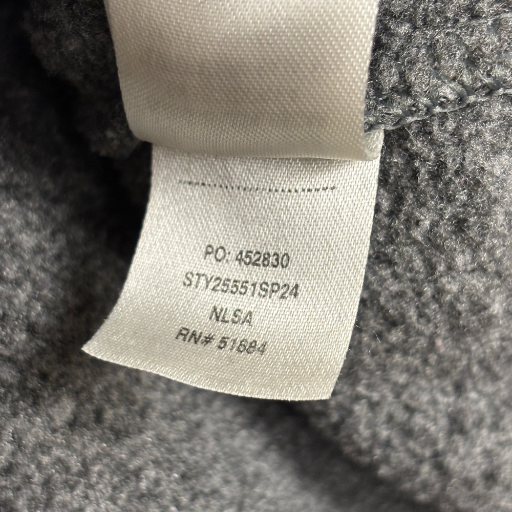 PATAGONIA Lightweight Synchilla Snap-T Pullover Nickel Grey Men Small Fleece - Picture 11 of 11